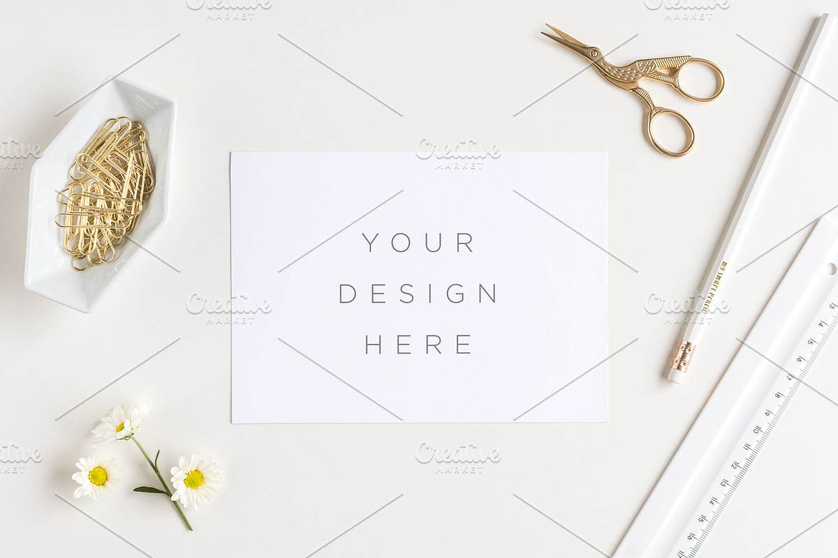The Daisy Bundle - 11 Mockups +photo, a Product Mockup by Salt Color Studio (Photo 10 of 13)