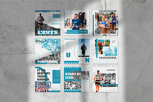 Bundle Sport Instagram Templates