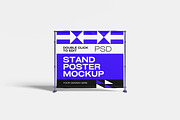 Stand Banner Mockup, an Advertising Mockup by Hazzpro_Std (Thumbnail 2 of 5)
