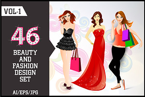 Beauty & Fashion Design Set