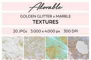 Adorable Glitter x Marble Textures, a Texture Graphic by U + Me Studio (Thumbnail 7 of 8)