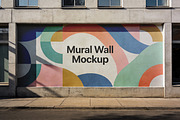Mural Wall Mockup, an Advertising Mockup by Pitchlook.Studio (Thumbnail 2 of 5)
