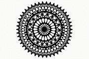 Elegant Mandala Silhouette Bundle, an Illustration by BIPLOB EXPERT (Thumbnail 7 of 21)