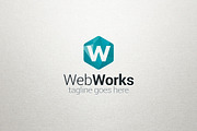W Logo - Web Works, a Branding & Logo Template by Arslan