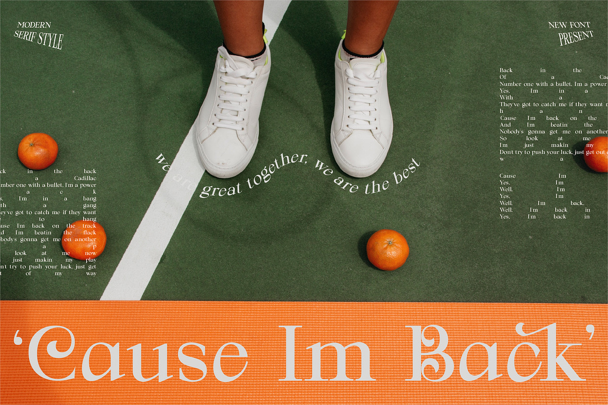 Goat & Qalvigo Modern Serif Font, a Serif Font by Storytype Studio (Photo 10 of 15)