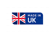 Made in UK Badge Label Bundle, an Illustration by Soufone (Thumbnail 2 of 6)