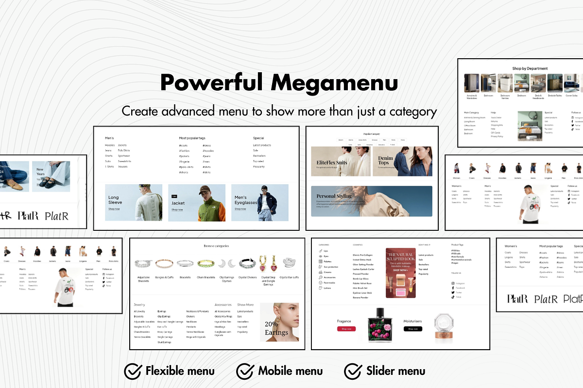 PlatR - Multipurpose Woocommerce, a WordPress Template by PlatR (Photo 7 of 18)
