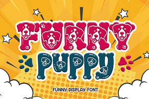 Funny Puppy | Funny Display Font