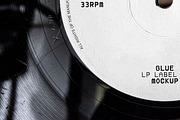 LP Label Mockup, a Packaging Mockup by Glue Lab (Thumbnail 3 of 4)