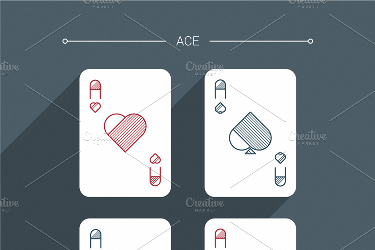 Playing Cards Set *50, a Graphic by Offshore Shop (Photo 2 of 10)