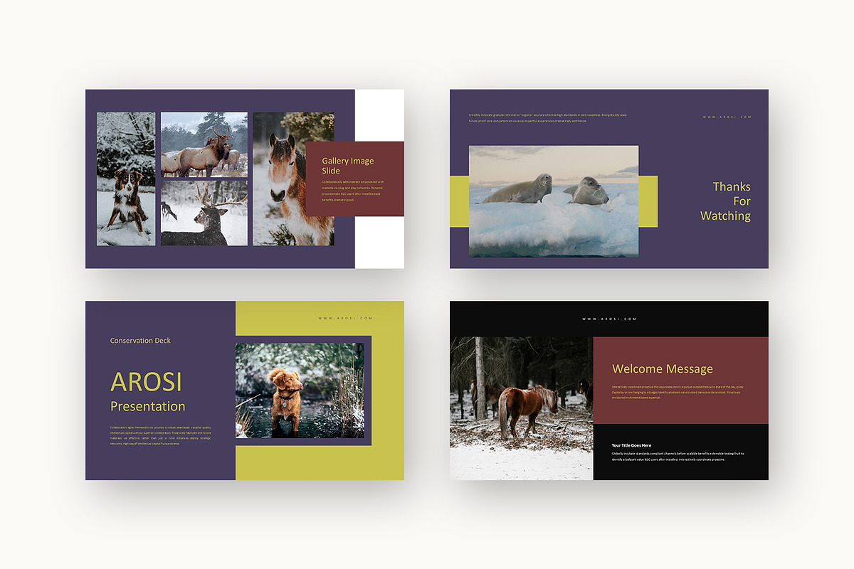 Arosi : Conservation Powerpoint, a Presentation Template by Punkl Camp (Photo 9 of 16)
