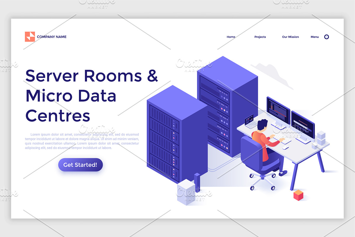 Isometric Solutions Mini. Part 10, a Templates & Theme by Andrew Kras Design (Photo 13 of 16)