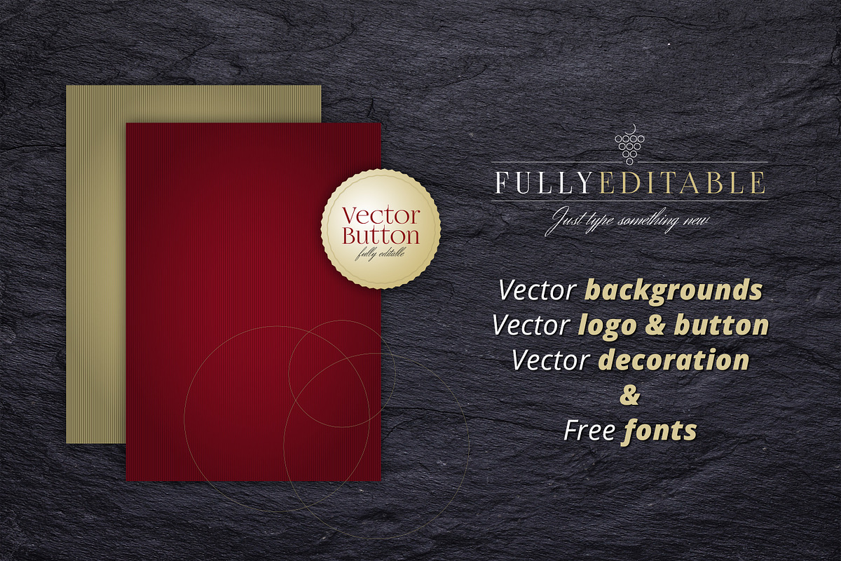 Fine Wine Vol. 1 Brochure, a Brochure Template by easytemplates.store (Photo 4 of 5)