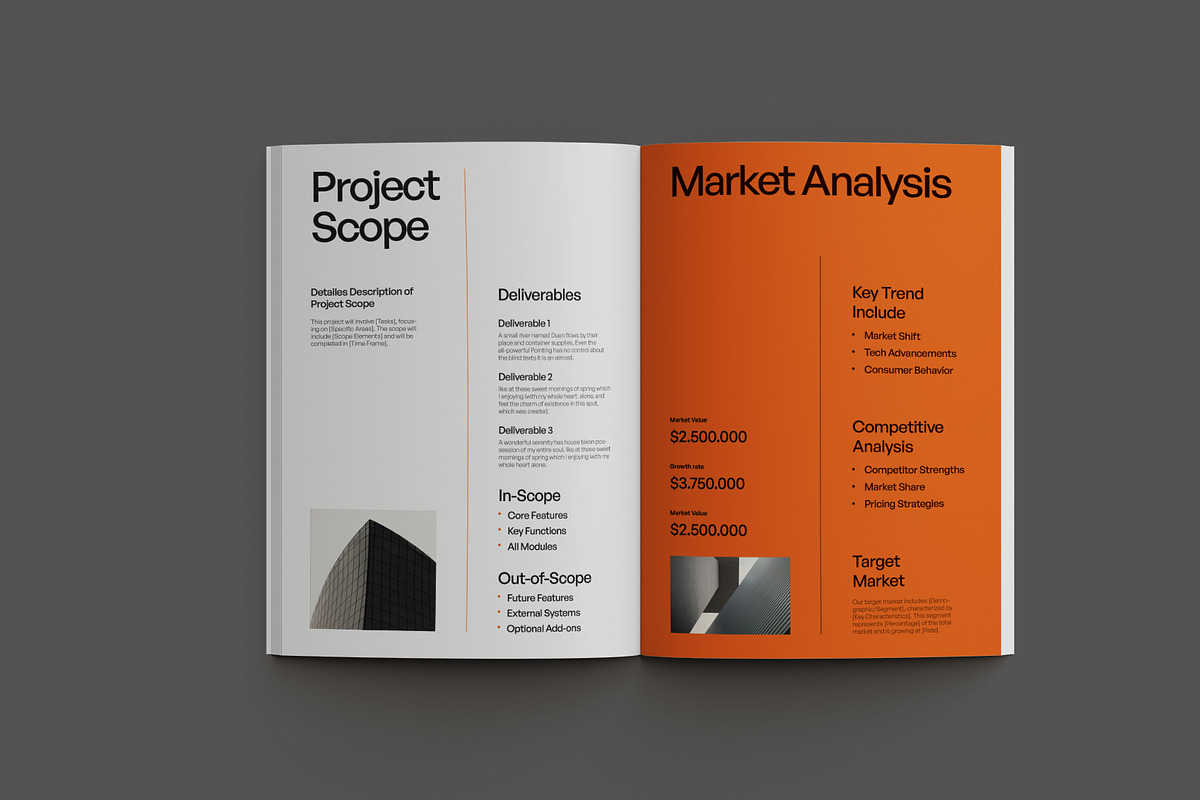 Modern Minimal Business Proposal preview 5
