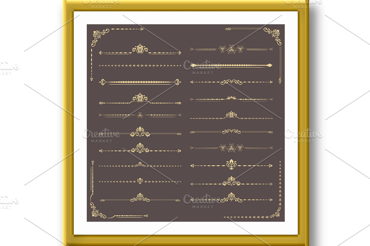 Set of Horizontal Patterns, a Decorative Illustration by FineArtStudio (Photo 3 of 3)