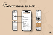 Editable Mobile City Trip Itinerary, a Templates & Theme by Hip Templates (Thumbnail 6 of 11)