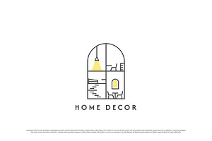 Home Decor Property Logo Design, a Branding & Logo Template by Morvana Crew