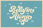 The Bayland - Retro Font, a Script Font by Letterhend Studio (Thumbnail 7 of 11)