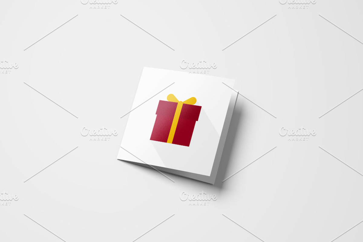 Christmas flat icons, symbols, cards, an Object Graphic by ExpressShop (Photo 3 of 3)