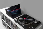 Vinyl Record Mockup 4, a Packaging Mockup by KIPET (Thumbnail 13 of 15)