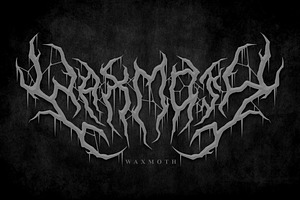 Onerock Black Metal Font Vol.6