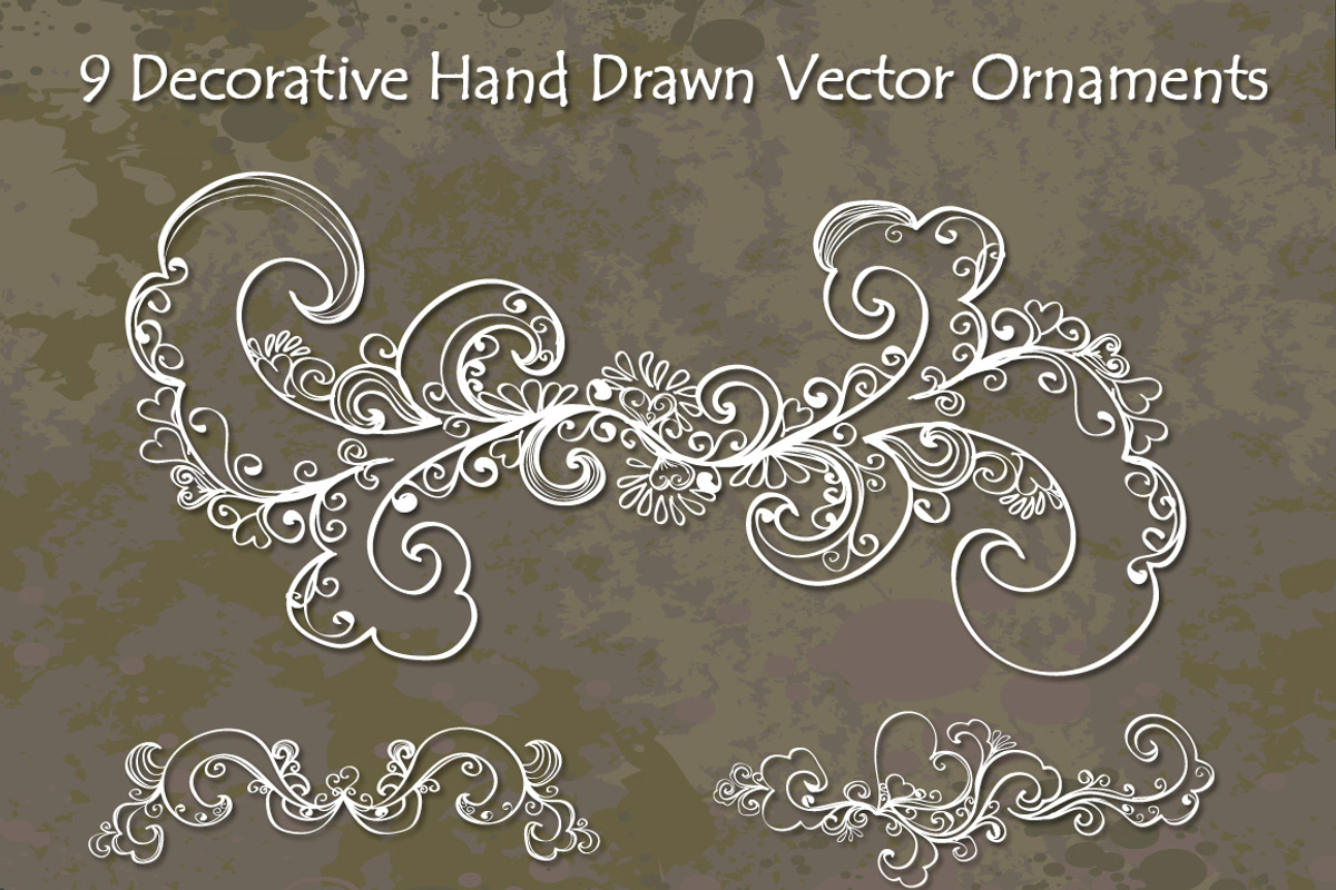 Decorative Hand Drawn Elements