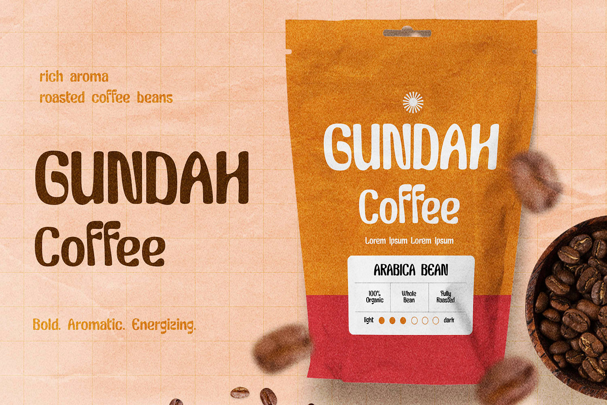 Blue Radio - Vintage Display Font, a Handwritten Font by Ekahermawan (Photo 4 of 13)