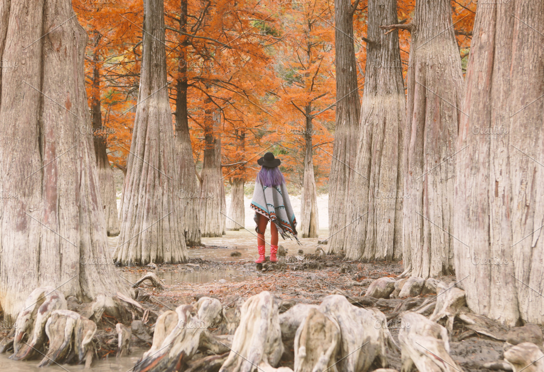 Woman in trees., a Person Photo by Anton_Sokolov