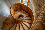 69 Spiral wooden staircases, an Architecture Photo by Handmadefont (Thumbnail 7 of 73)