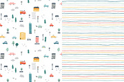 Seamless patterns for boys, a Pattern Graphic by Magnia (Thumbnail 4 of 5)