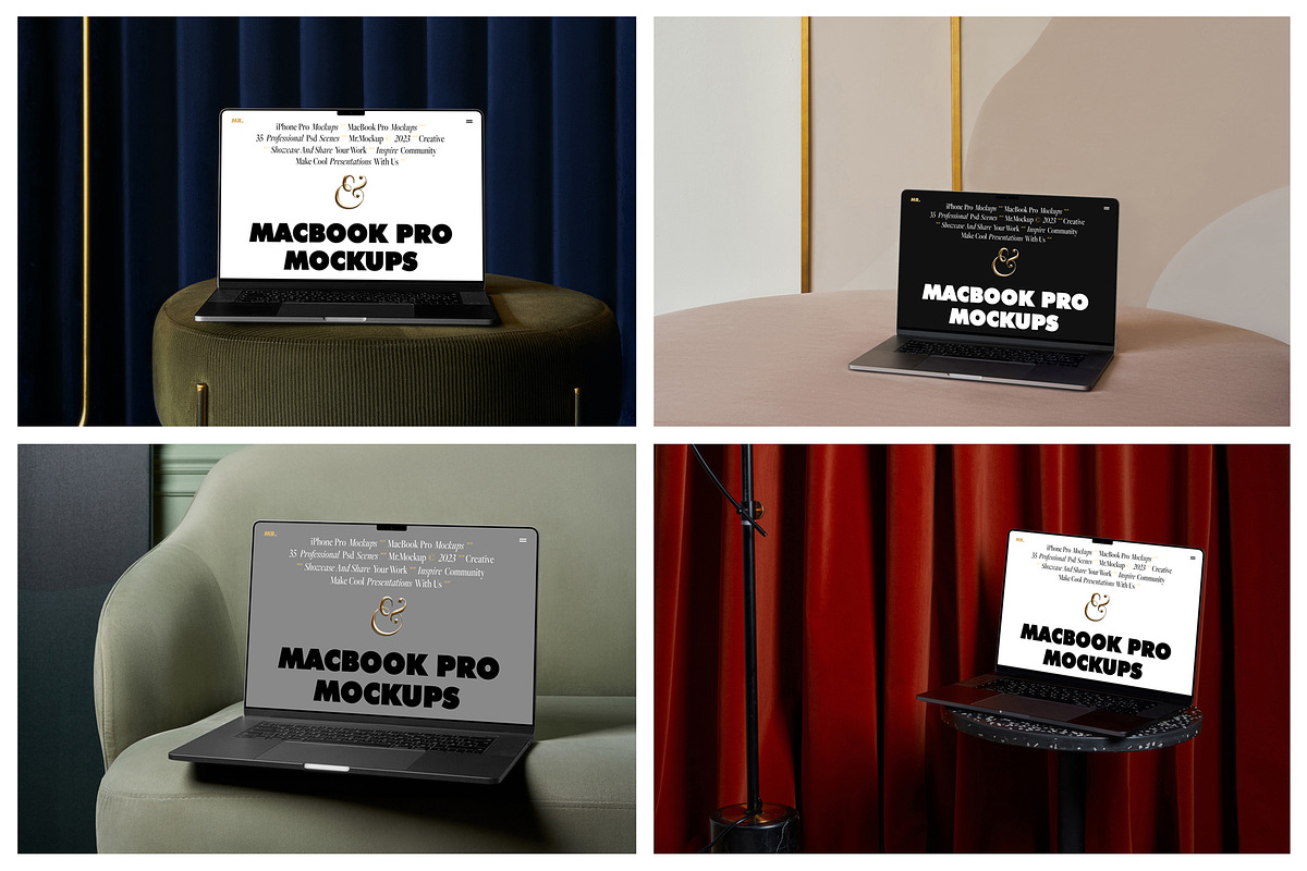 Device Mockups - iPhone and MacBook, a Mac Mockup by Mr.Mockup™ (Photo 10 of 16)