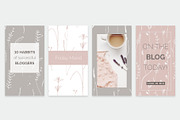 Wildflower Patterns + Templates Set, a Pattern Graphic by Youandigraphics (Thumbnail 8 of 14)