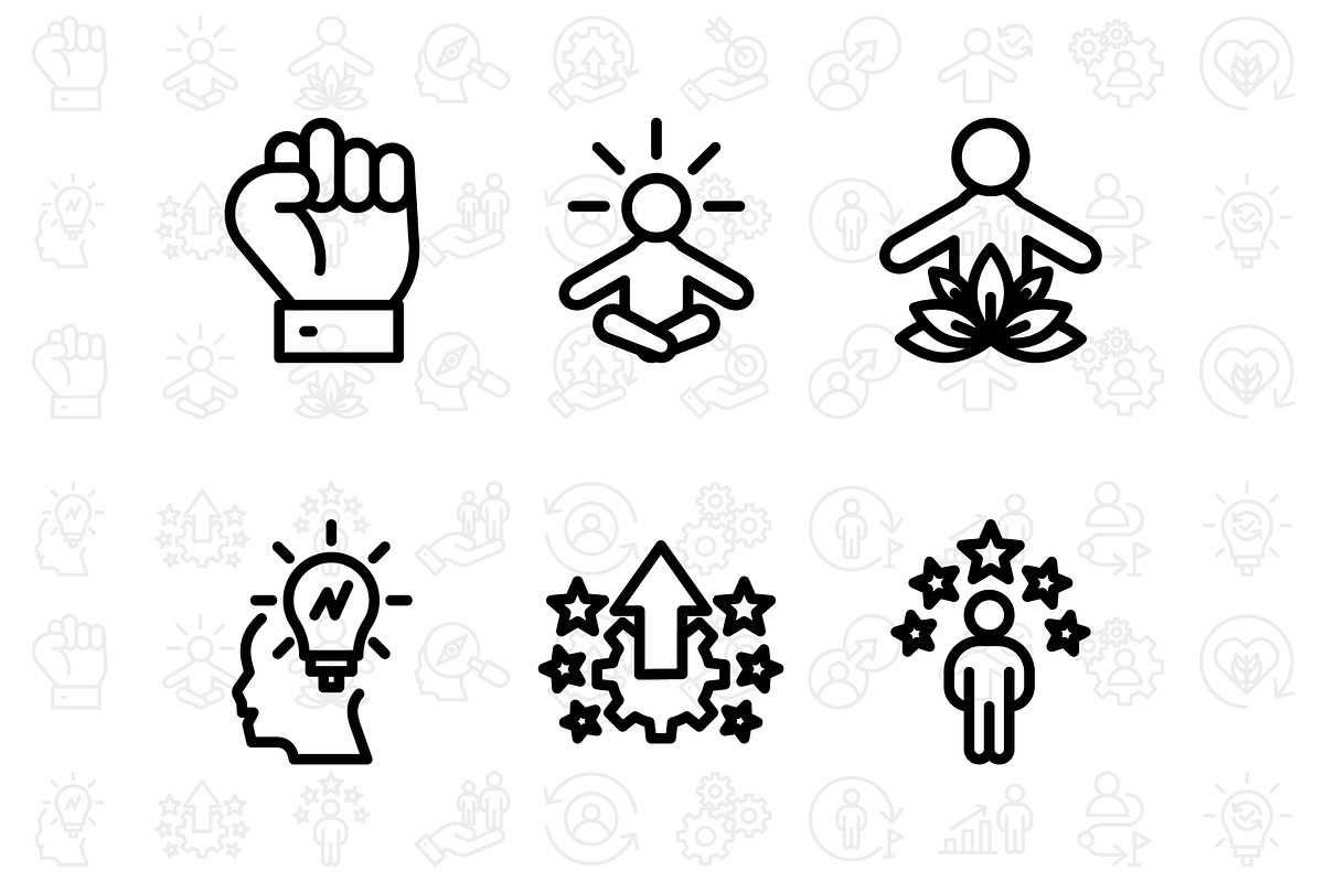 20 Personal Development line icon, an Icon by khalwa.studio (Photo 3 of 3)