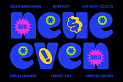 Bigre - Bold Display Sans, a Sans Serif Font by Marvadesign (Thumbnail 2 of 12)