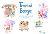 Sea Animals Kids Illustrations, a Decorative Illustration by whiteheartdesign (Thumbnail 4 of 21)