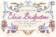 Eloise Bridgestone - Love letter, a Script Font by Setara Langit CreativeStd (Thumbnail 1 of 13)