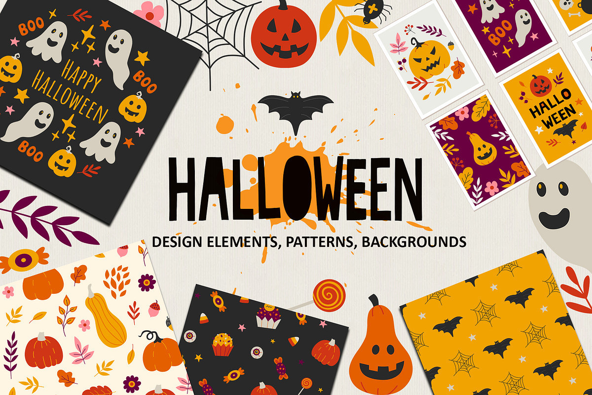 Halloween Design Kit, a Seasonal Illustration by Artspace (Photo 1 of 8)