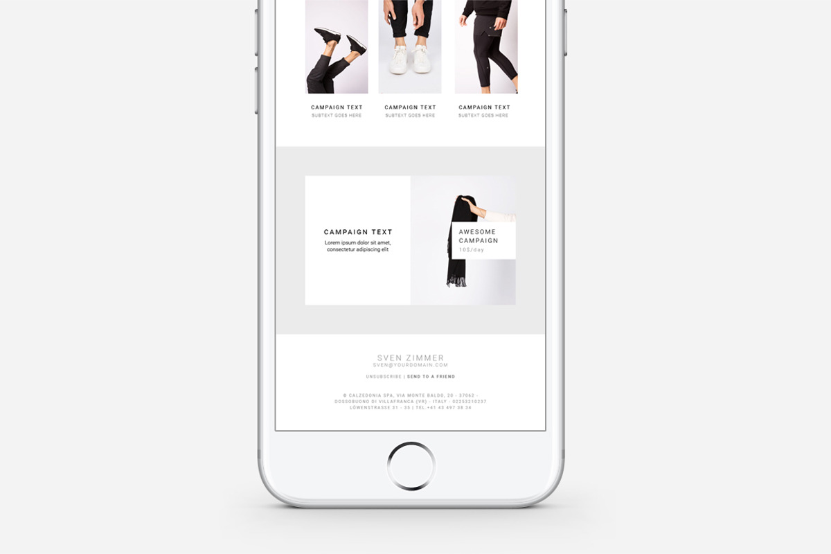 Multipurpose E-newsletter Pack, an Email Template by Swiss_cube (Photo 11 of 14)
