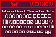 Red Monster font, a Font by weknow (Thumbnail 8 of 8)