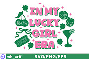 In My Lucky Girl Era SVG PNG Design, a Graphic by mh_arif (Thumbnail 2 of 4)