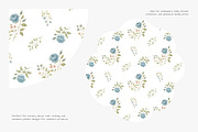 blue rose seamless pattern jpeg, a Pattern Graphic by Pink Studio Art (Thumbnail 3 of 5)