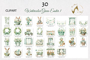 Country Farmhouse Easter Watercolor, an Illustration by NiiiNArt (Thumbnail 6 of 6)