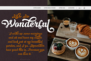 Cheris Script, a Font by madeDeduk (Thumbnail 7 of 10)