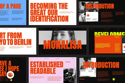 Monalisa - Brand Strategy PowerPoint, a Presentation Template by Creatorism