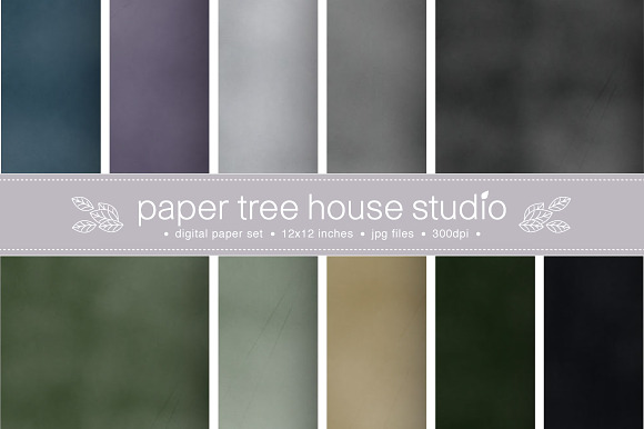 10 Vintage Chalk Board Digital Paper preview 5