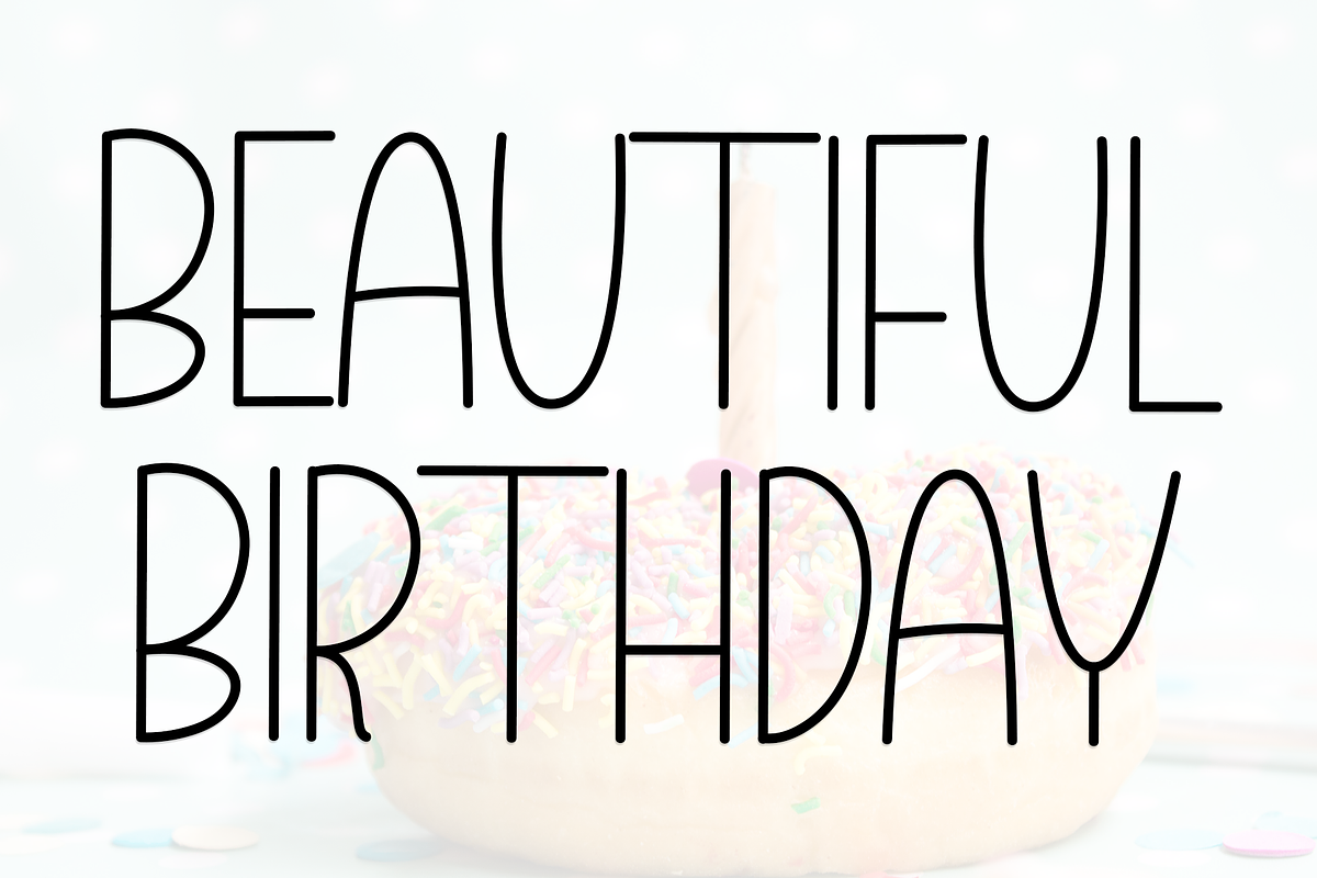 Birthday Reindeer, a Sans Serif Font by FreshTypeINK (Photo 7 of 8)