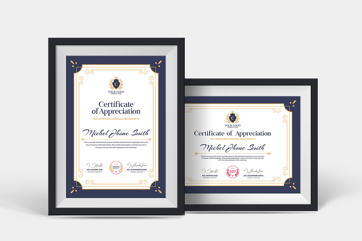 Certificate, a Stationery Template by GenerousArt (Photo 3 of 10)