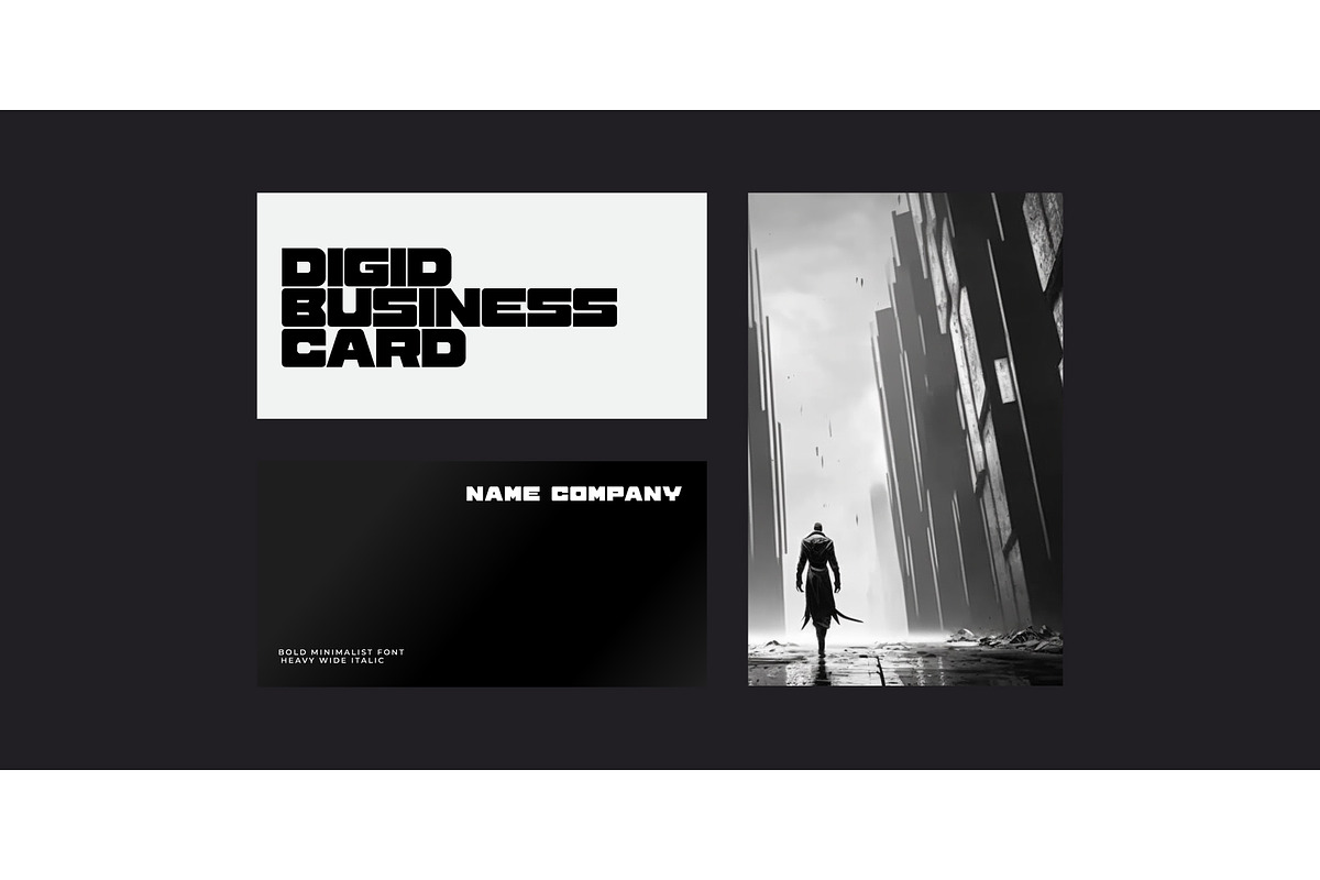 Rigid Headline Font, a Sans Serif Font by artyway (Photo 2 of 6)