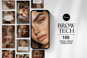Instagram Templates for Brows