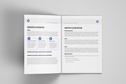 HR / Employee Handbook, a Brochure Template by azadcsstune (Thumbnail 9 of 11)